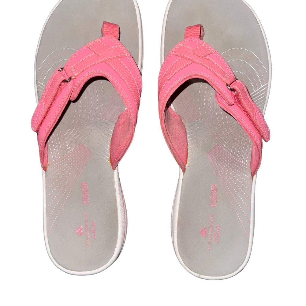 Clarks Women's Brinkley Jazz Flip-Flop sandals size 8
